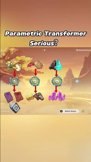 Parametric Transformer, serious? #genshinnow #genshin #genshinimpact