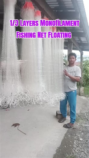 1/3 Layers Monofilament Fishing Net Basics