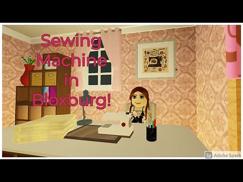 Bloxburg Sewing Machine