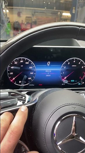 2022 new Mercedes Benz service reset or brake pads replacement