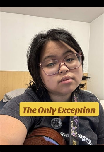 The Only Exception by Paramore - a classic song 💛 #indieartist #singersongwriter #theonlyexception #paramore #fypシ