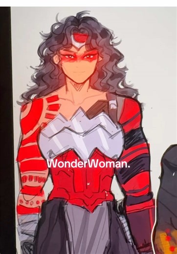 Exploring Wonder Woman in Digital Art