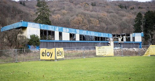 Démolition de la piscine de Chaudfontaine : les travaux reprennent (photos)