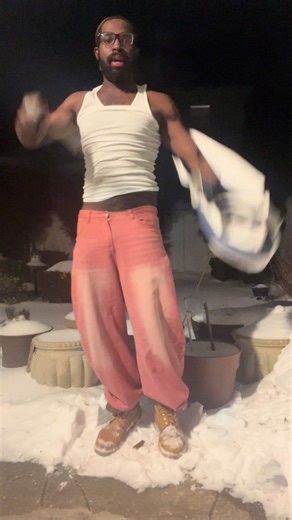 I was not cold in the making of this video #fyp #fashiontiktok #model #buisnesscasual #cold