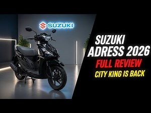 2026 Suzuki Address Complete Review in Indonesia | Super Economical, Comfortable Daily Ride, Late...