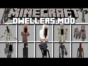 Minecraft SCARY DWELLERS / SCARY MOBS MOD! (Minecraft Mods)