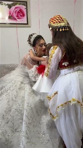 Taking the bride according to Albanian tradition 🥰 #wedding #love #subscribe #shorts #viralvideo