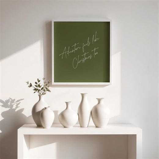 Christmas Set | Cozy Holiday Quotes | Neutral Christmas Prints | Minimalist Festive Decor | Printable Wall Art - Etsy