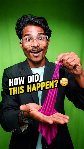 Hand Through Cloth Magic Trick 🤯 #Shorts #Magic