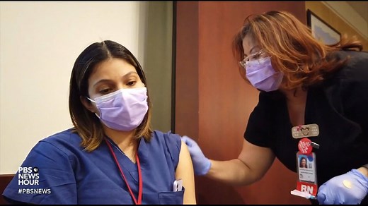 COVID-19 vaccines were developed and rolled out first to frontline health care workers. But despite being first in line, many of those workers have decided to delay getting the shot. Amna Nawaz reports on the critical effort to vaccinate America's health care professionals. | PBS NewsHour
