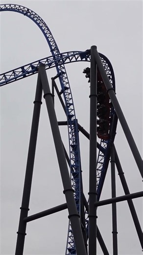 Inversions on a Hyper Coaster | Beyond the Cloud at Suzhou Amusement Land Forest World
