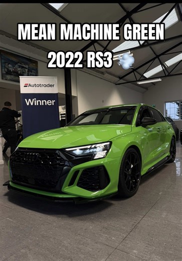 Stunning 2022 Audi RS3 TFSI Quattro - Kyalami Green