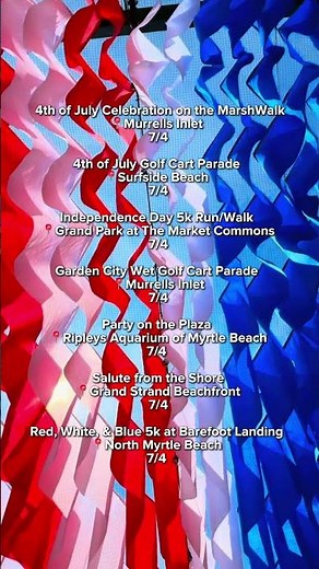 Activities to Do in Myrtle Beach this July