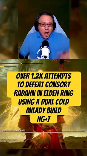 I used this Cold Milady build to defeat Consort Radahn in Elden Ring #eldenring #soulslike