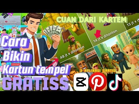 How to get subscribers using 100% free cartoon stickers || potential for money