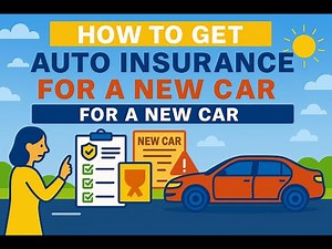 How to Get Auto Insurance for a New Car