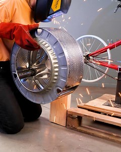 212K views · 214 reactions | Turning A Bike Into A Washing Machine | Crafty Panda How | Facebook