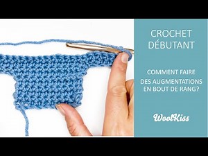 How to make increases at the end of a row in crochet? - Beginner crochet #16