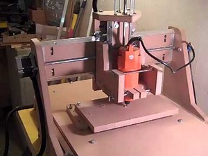 First cut on my homemade DIY CNC Router from start to finish