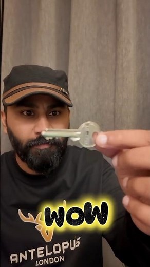 Coin transforms to key magic #magic #shorts #tricks