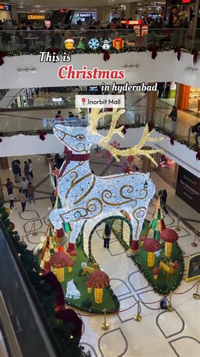 Xplore_with_Satya on Instagram: "Christmas Vibes in Hyderabad 🎄🎅 Hyderabads Tallest 50ft Christmas Decor ☃️❤️ 📍Inorbit Mall, Hyderabad . . . #hyderabad #instagramreels #hyderabaddiaries #instadaily #viral #fyp #trending #viralvideos #viralreels #telangana #christmas #inorbitmall #hyderabadblogger #christmastree #merrychristmas #newyear #2025 #2026 #reels #explore #trendreels #reelsintagram #christmasreels #xplore_with_satya #love #instagood"