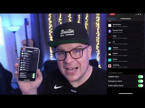 iPhone How to Turn on and Off Emergency Alerts
