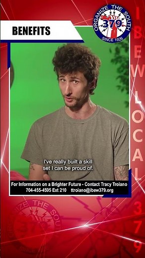 From replaceable to irreplaceable! 🛠️ Hear how joining the IBEW transformed one member's career, pr