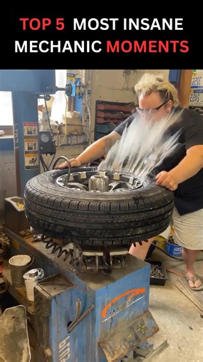 Top 5 Most INSANE Mechanic Moments 😳🔧 #fails #shorts