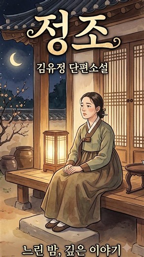 [수면유도/오디오북] 김유정 단편소설 '정조' 📖 | 1930년대 아찔하고 해학적인 일상 | 느린 밤 잠드는 이야기