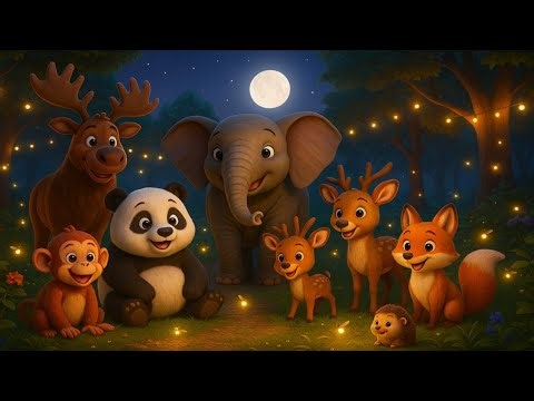 Magical Forest Friends | 3D Animated Adventure of Animals in the Park