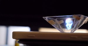 Turn Your Smartphone Into a Mini 3D Hologram Projector