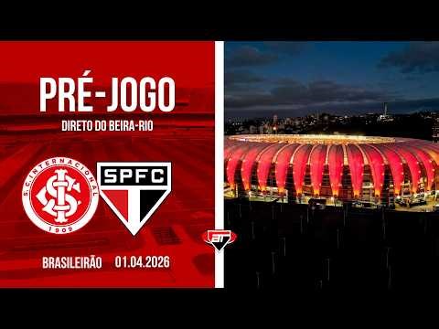 Internacional 1 x 1 São Paulo (Direto do Beira Rio) - Brasileirão 2026: Jornada Esportiva AT