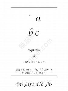 模拟斜体webfont(analogue-italic-webfont) - 字体_ttf素材 免费下载 - 爱给网