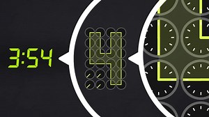 [中英熟肉] 由指针时钟组成的数字时钟 | Hyperplexed