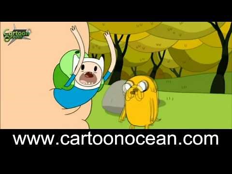 Adventure Time Finn becomes a big foot
