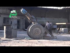 شام حلب تدمير لقوات الأسد في جبهة الراموسة بقذائف مدفع جهنم 17 5 2015