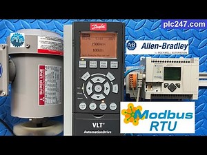 Micrologix 1100 "Modbus RTU" Danfoss FC302 Tutorial