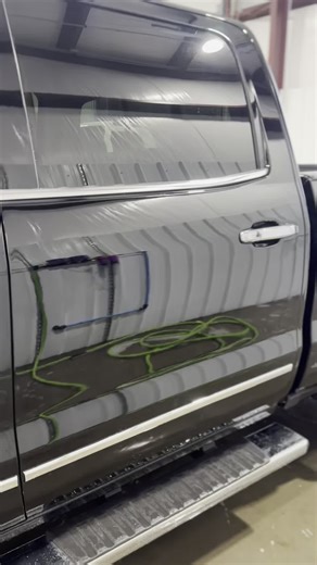 Rolling them out! This high country got some fresh paint on the driver side rear door and the bedside! No skipped corners! Paint done the right way! Next level collision for any/all paint and collision work!