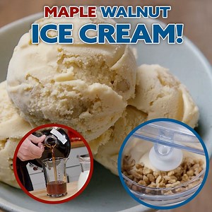 77K views · 1.5K reactions | Classic Canadian Maple Walnut Ice Cream | Glen And Friends Cooking | Facebook