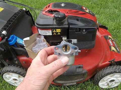 Toro Personal Pace Model 20333 Gets a New Carburetor! - Revist of Owner Messed Up -May 5, 2018