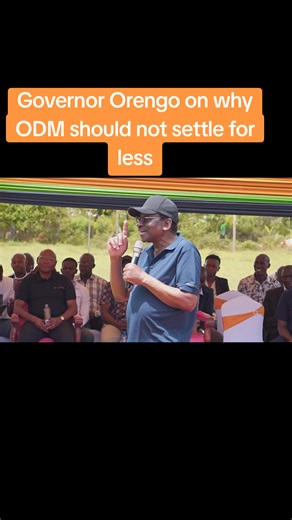 Governor Orengo on ODM Leadership Aspirations