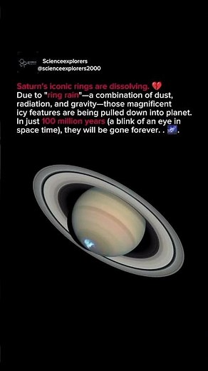 Saturn's Clock is Ticking: The Rings Are Disappearing