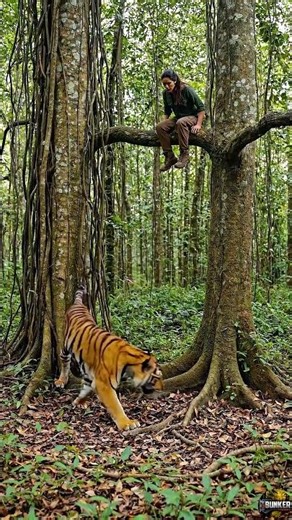 Tiger Stalks the Tree | Jungle Survival Moment