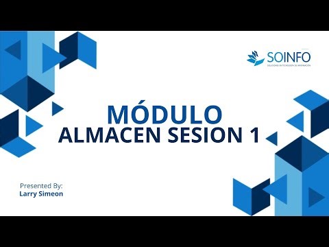 Módulo: Almacen Sesion 1 2025