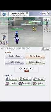 Just me playin Pokémon showdown