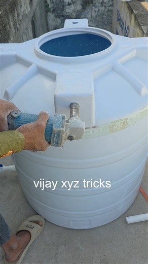 14K views · 132 reactions | Wow 350 ltr Watertank installation tips and tricks  #plumbing #plumbingrepair #shortsfeed | Vijay Xyz Tricks | Facebook