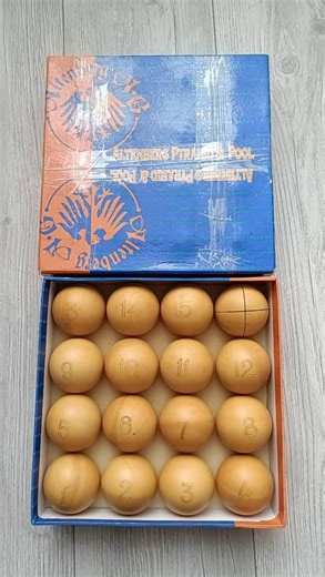 Vintage Bakelite Billiard Balls Set, 16 Pieces (59.1mm) Original Packaging - Etsy