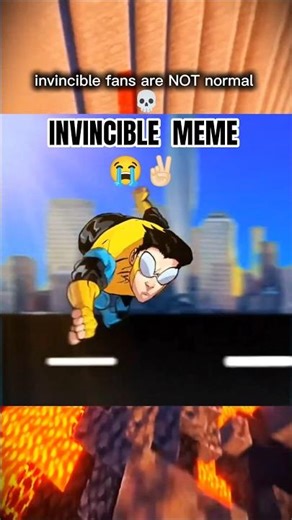 INVINCIBLE MEMES THIS YEAR... (╥‸╥) “And We Run" (Invincible Edit) ꉂ(˵˃ ᗜ ˂˵)