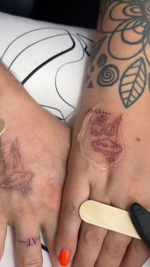 Unique Couple Tattoo Ideas with Wedding Rings - Tattoo TikTok