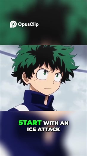 Ice Attack Strategy Don't Let Him Use That Power! #anime #hero #myheroacademia #todoroki #shorts